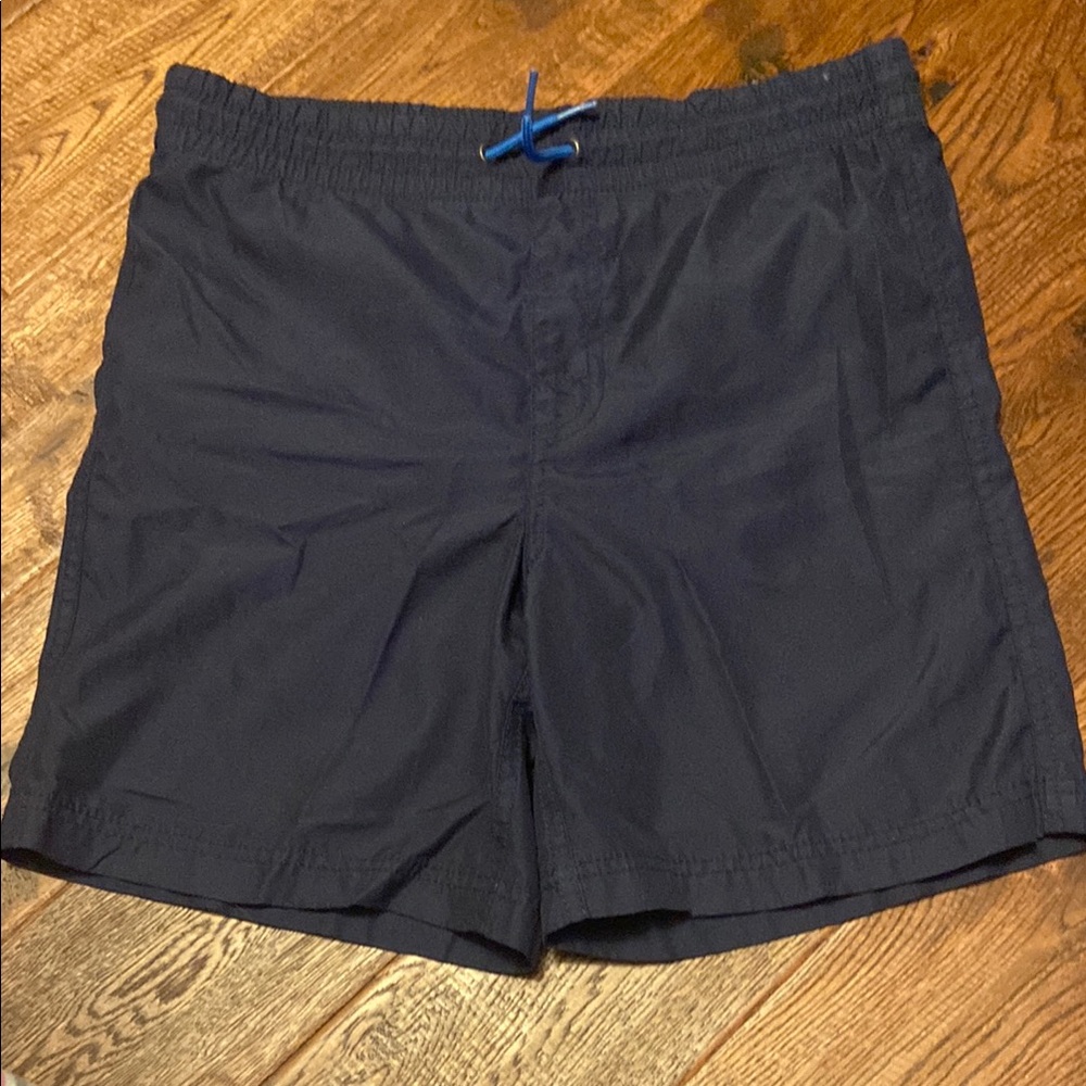Old Navy Blue Swim Trunks with Drawstring Waist